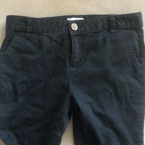 Old Navy Black Skinny Slacks